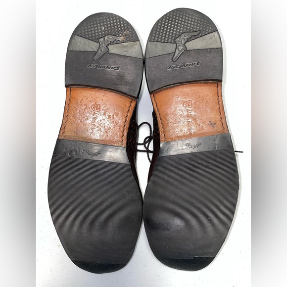 Allen Edmond’s Neumok 2.0 Wingtip Oxford Dress Shoes Size 13 - Picture 9 of 10